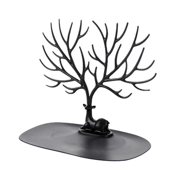 Deer Shaped Jewelry Display Holder Earring Necklace Holder Organizer