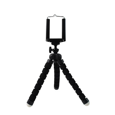 Flexible Mini Table Top Tripod Stand with Adjustable Mobile Holder