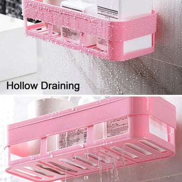 ABS Plastic Shower Corner Shelf Rack