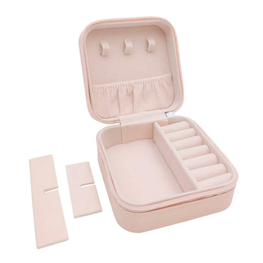 Compact Jewelry Box for Women - Palm Size