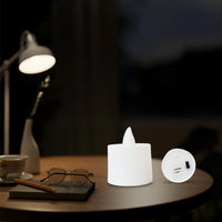 Blue LED Tea Light Candles (24 Pc)