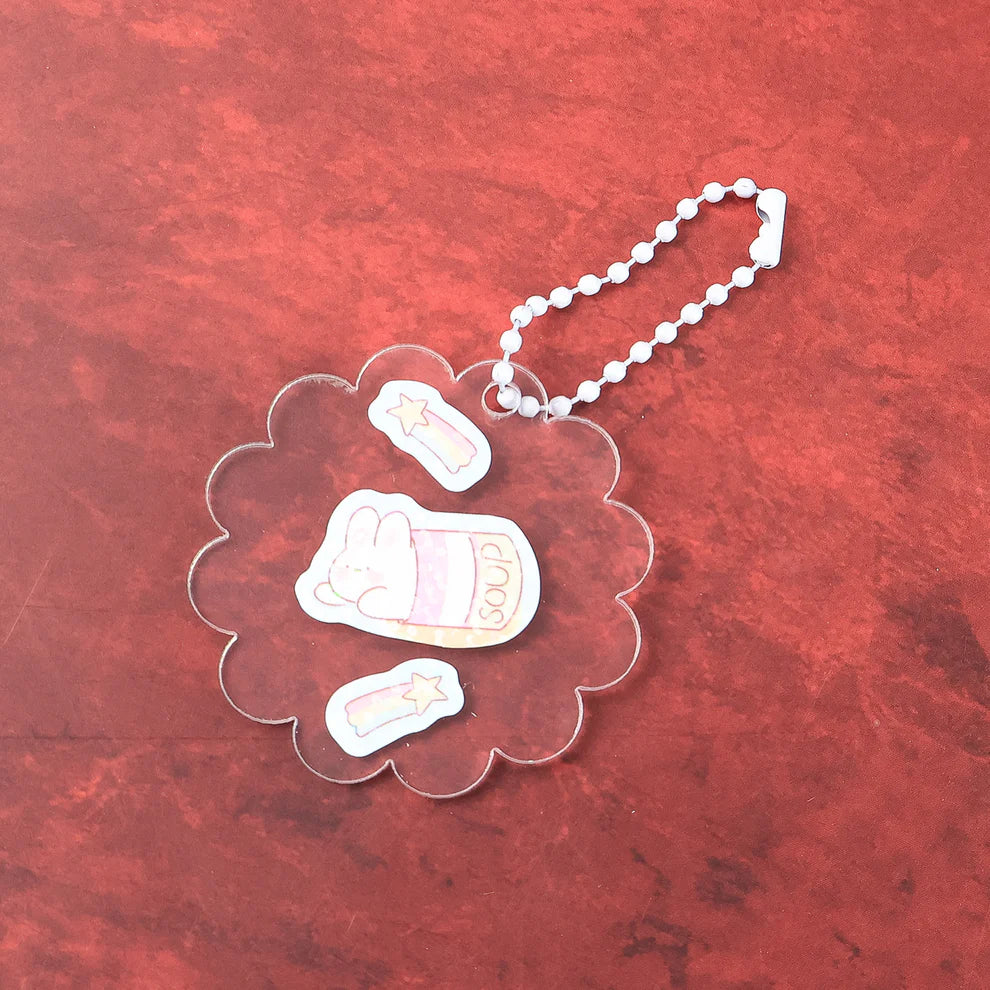 DIY Shrink Art Keychain Making Kit for Kids