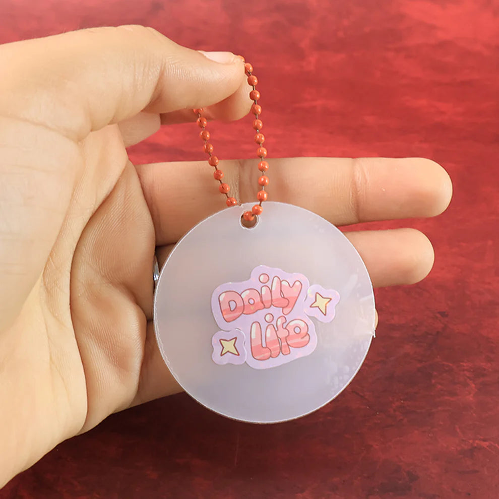 DIY Shrink Art Keychain Making Kit for Kids