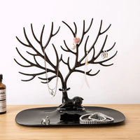 Deer Shaped Jewelry Display Holder Earring Necklace Holder Organizer