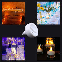 Flameless LED Floating Candles - Set of 12