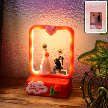 Romantic LED Love Couple Night Lamp