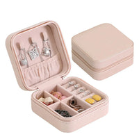 Compact Jewelry Box for Women - Palm Size
