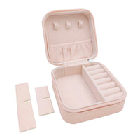 Compact Jewelry Box for Women - Palm Size