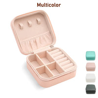 Compact Jewelry Box for Women - Palm Size