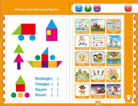 Interactive Kids Learning Book - Designed To Teach Alphabets, Numbers, Animals, Colors And More.