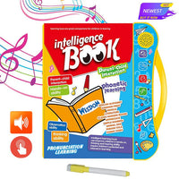 Interactive Kids Learning Book - Designed To Teach Alphabets, Numbers, Animals, Colors And More.