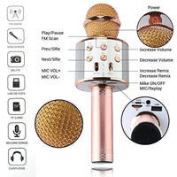 Wireless Bluetooth Karaoke Microphone