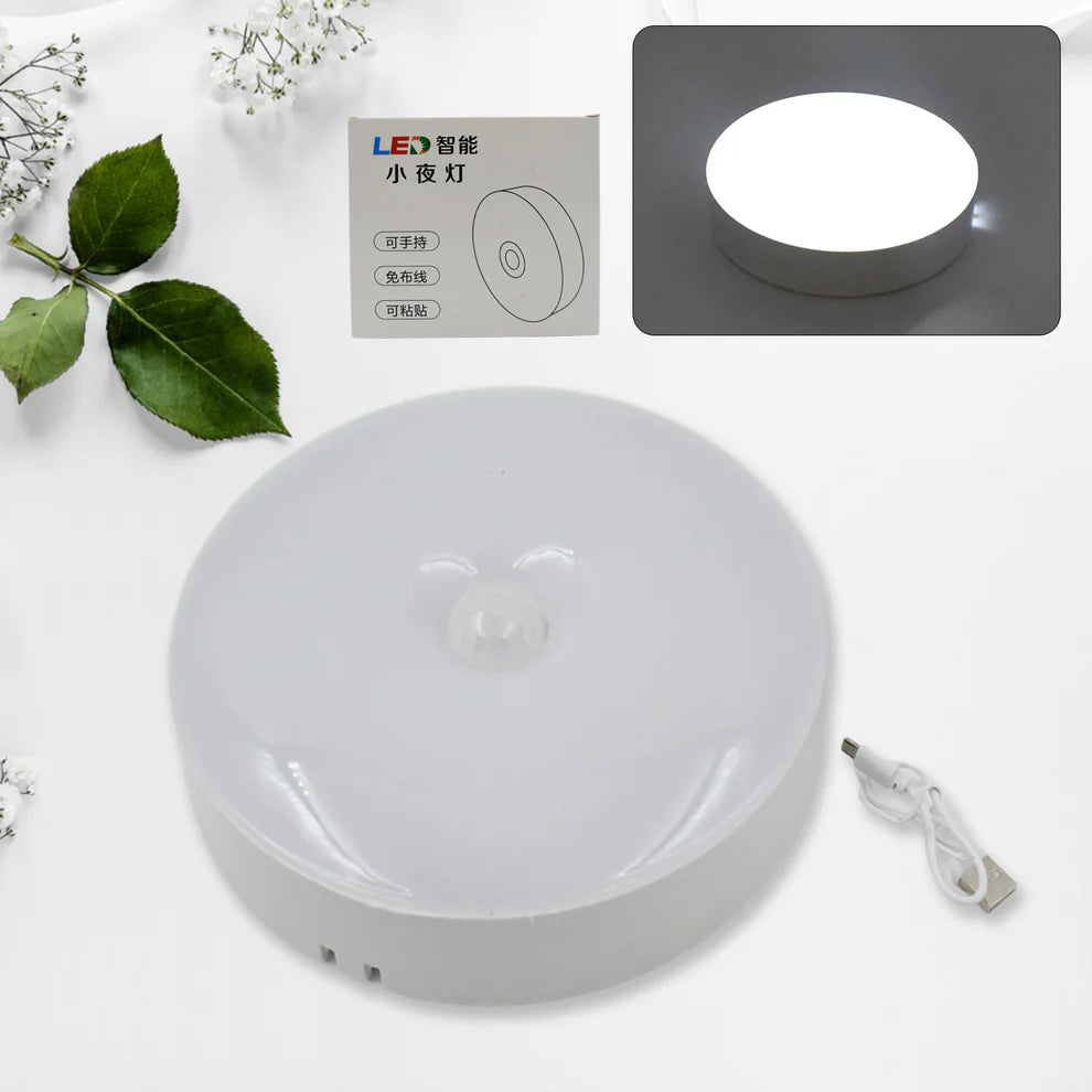 Round Shape LED Motion Sensor Induction Light