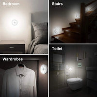 Round Shape LED Motion Sensor Induction Light
